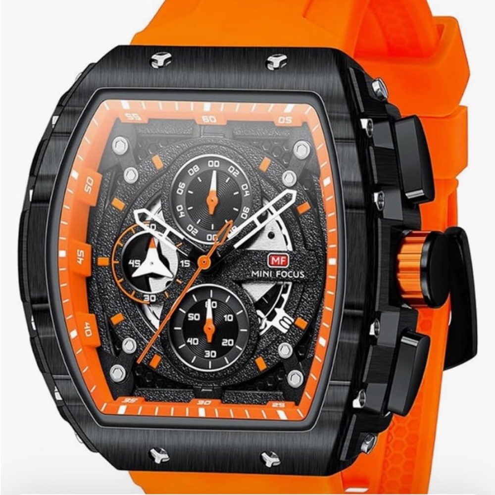 Flytik. MINI FOCUS Sports Top Brand Luxury Chronograph Waterproof Quartz Watch.